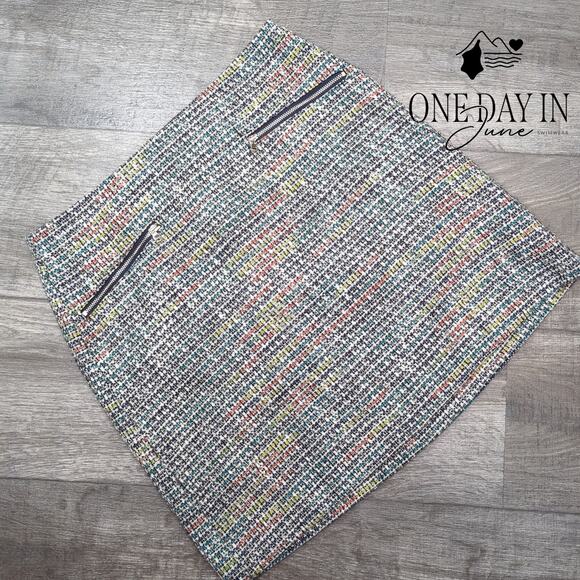 Loft Lined Mini Skirt Size 6 - Picture 1 of 5